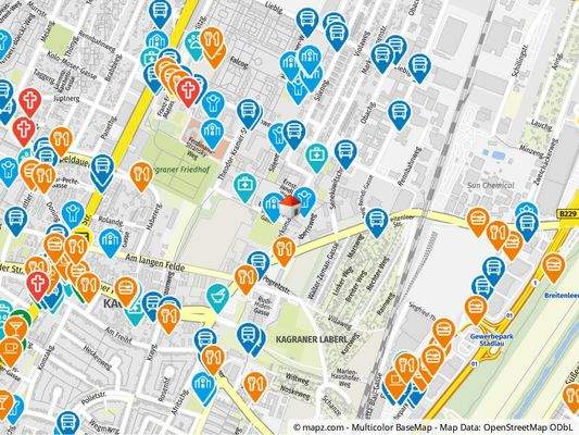 Geolyzer Kartenausschnitt