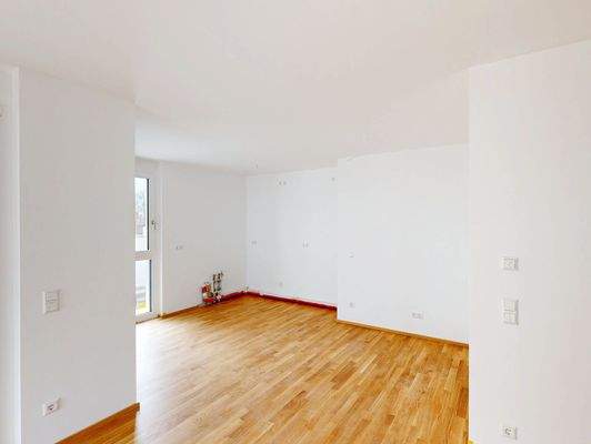 Wohn- und Essbereich (Musterwohnung)