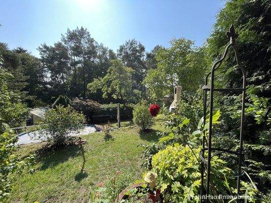 Blick über Ihren Garten