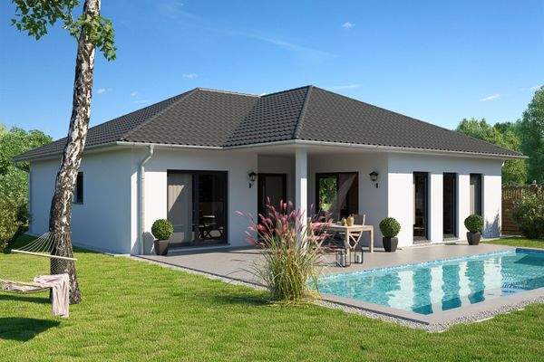 Bungalow Nauen-Premiumansicht-Garten