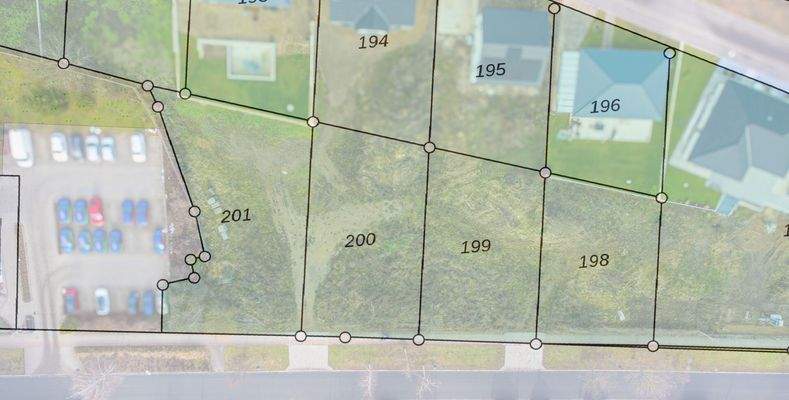 Grundstück mit Flurkarte