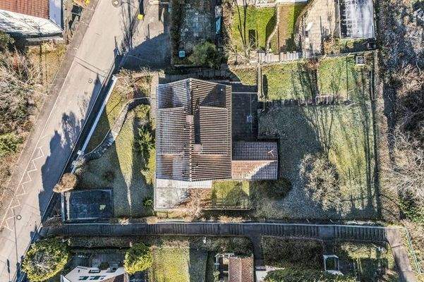 Grundstück von oben