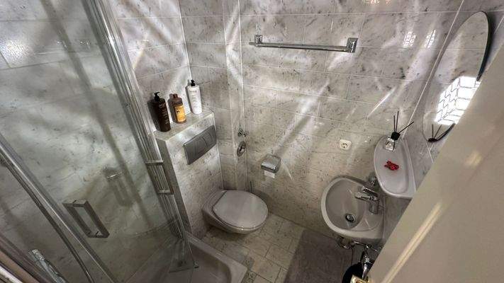Gäste-WC mit Dusche