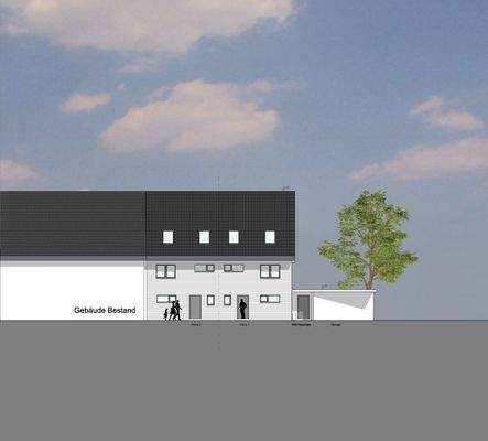 Ansicht von Norden Eingangsseite