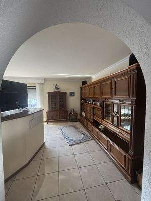 Blick ins Wohnzimmer