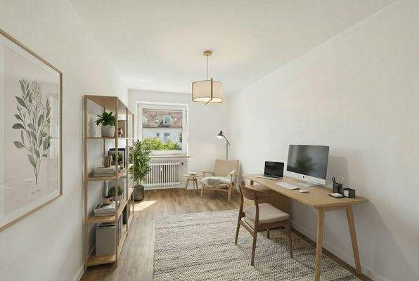 Kind 2, alternativ Homeoffice - Einrichtungsidee KI