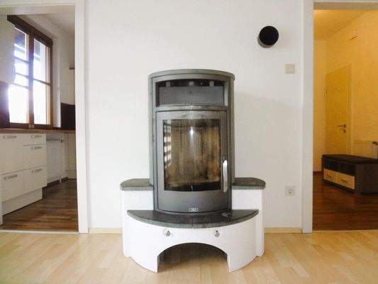 stylischer Kaminofen