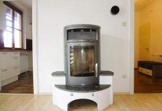 stylischer Kaminofen