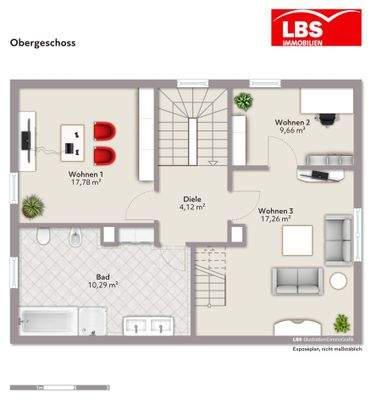 Grundriss Obergeschoss