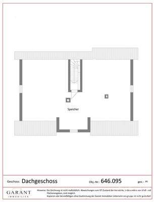 Grundriss Dachgeschoss