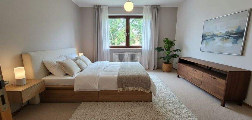 Schlafzimmer - Gestaltungsvorschlag