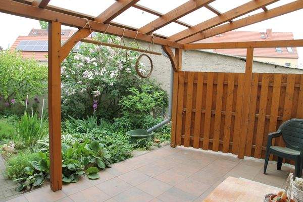 Überdachte Terrasse