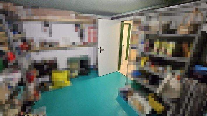 Lagerraum im Kellergeschoss