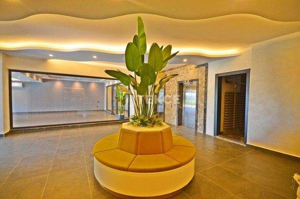 Sea View Apartments in a Hotel Concept Project in Alanya