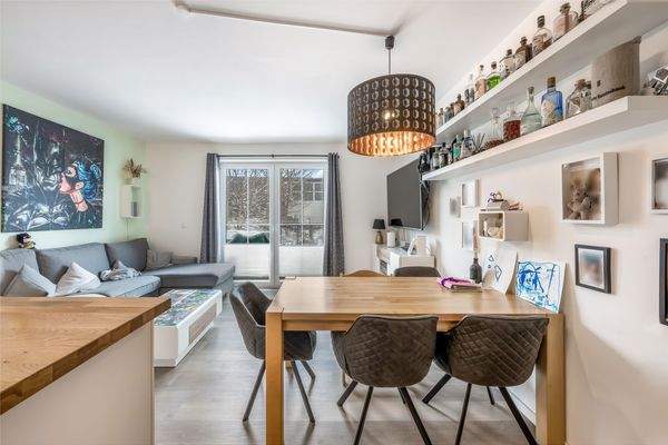 Wohnzimmer - Bungalow