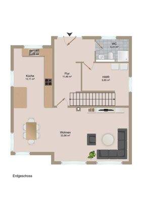 Grundriss Erdgeschoss