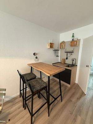 Essbereich in Wohnraum