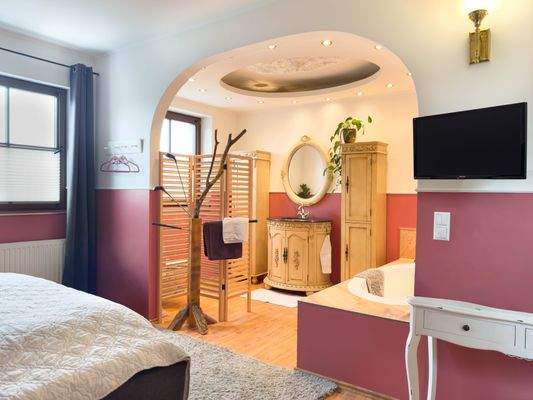Schlafzimmer mit Vollbad