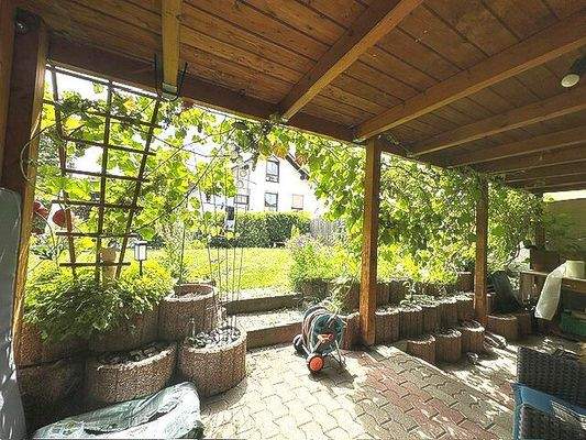 Platz für Gartengeräte