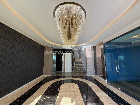 Scenic View Flats 700 M from the Sea in Alanya Avsallar