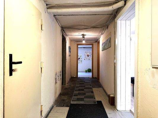 Der große Flurbereich ...