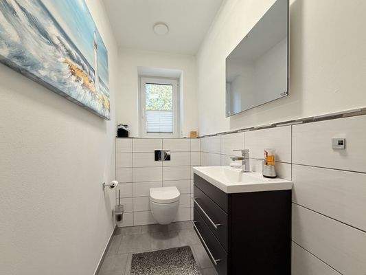 Gäste-WC Erdgeschoss