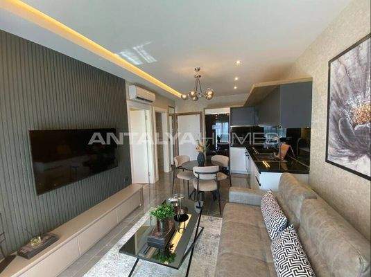 Scenic View Flats 700 M from the Sea in Alanya Avsallar