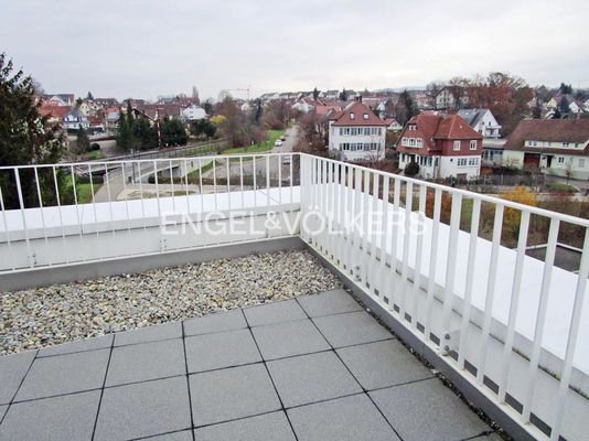 Ostausblick von der Dachterrasse