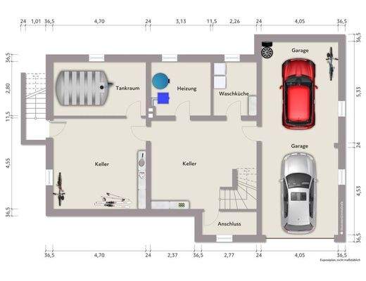 Grundriss Kellergeschoss