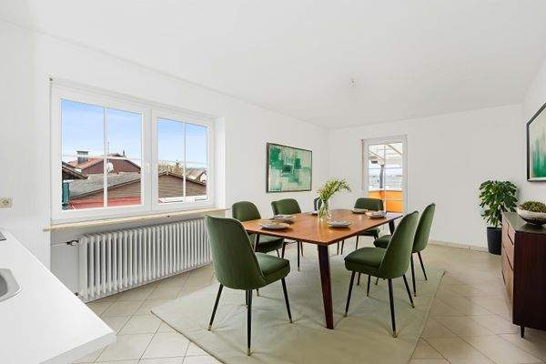 Möblierungsbeispiel - Küche / Essen