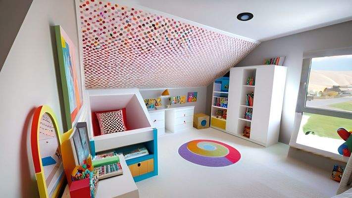 Kinderzimmer (KI-generiert)