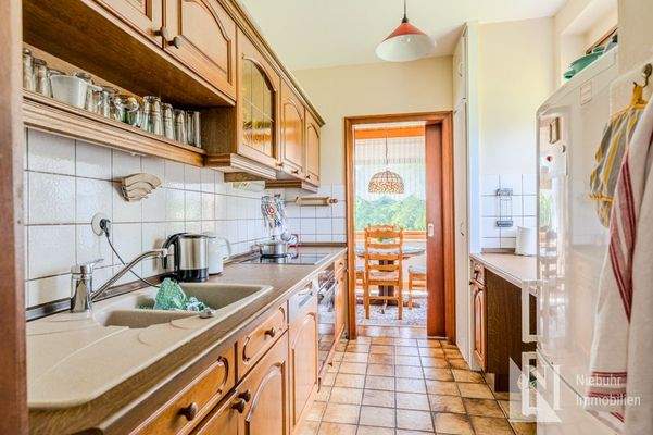 Küche im Erdgeschoss 