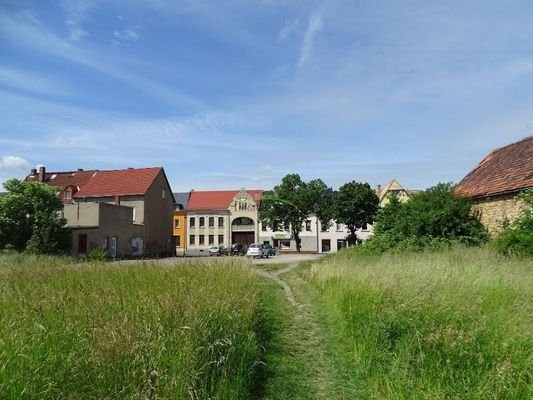 Blick zur Straße