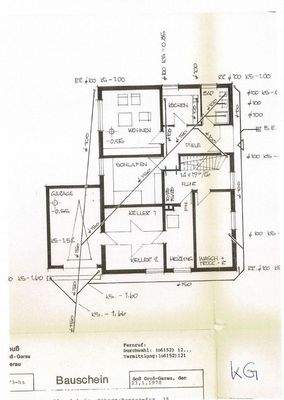 Grundriss Untergeschoss...
