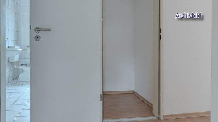 Abstellkammer im Flur