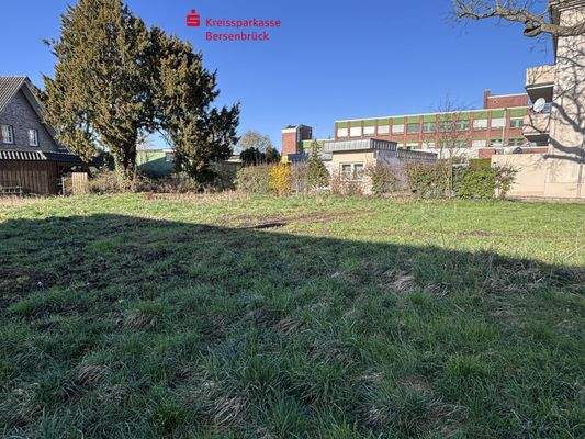 Baugrundstück Süd-West-Ansicht