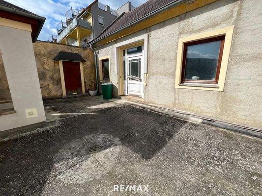 sanierungsbedürftige Terrasse