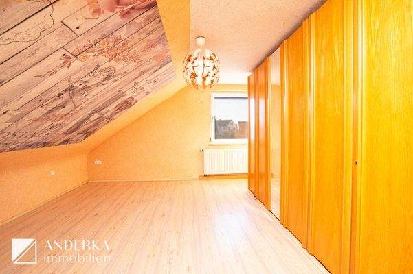 Kinderzimmer im Dachgeschoss