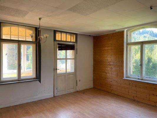 Wohnzimmer mit Wintergarten OG