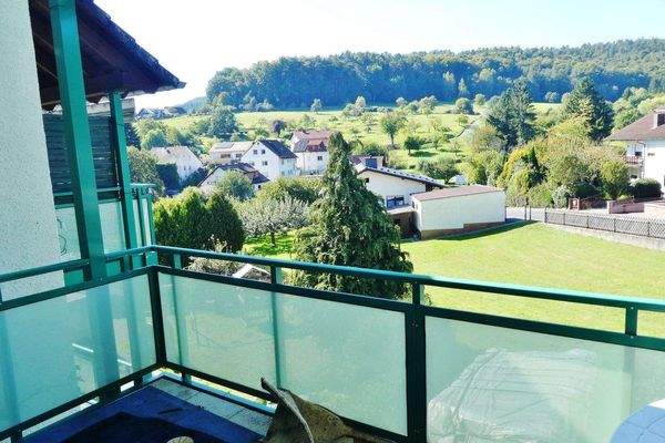 Balkon mit Fernblick