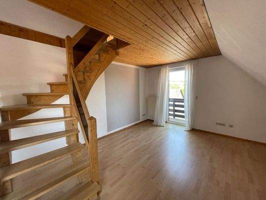 Treppe vom DG in den Studiobereich