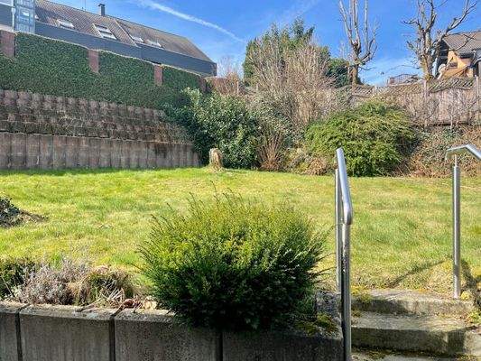 Treppe in den Garten