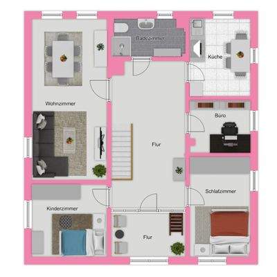 Grundriss Obergeschoss