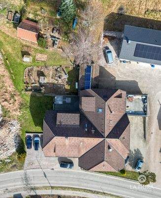 Luftbildaufnahme Grundstück