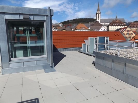 Gemeinschaftliche Dachterrasse 