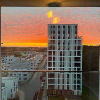Loggia Ausblick Sonnenaufgang