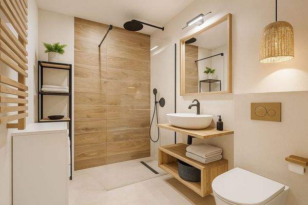 Duschbad Visualisierung 