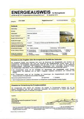 Energieausweis