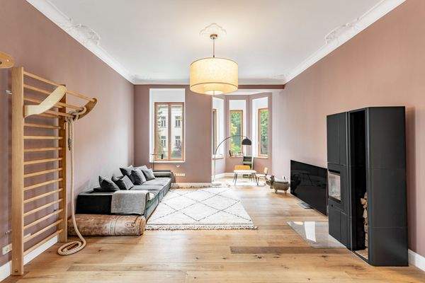 Zusätzlicher Wohngereich mit modernem Brennofen