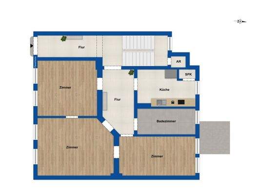 Grundriss Erdgeschoss